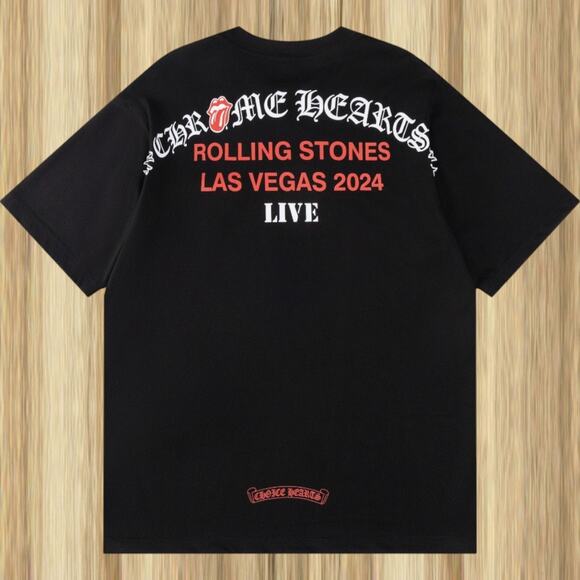 Chrome Hearts Crew Neck Short Sleeve T-Shirt - Picture 2 of 2